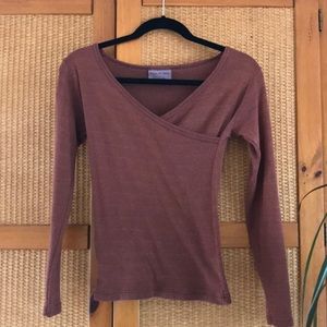 Michael Stars copper shirt one size fits all